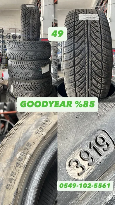 245/45R18 100V GOODYEAR (K19) 4 ADET