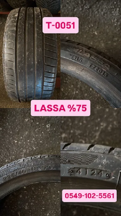 225/40R18 92Y LASSA (Y24) 1 ADET