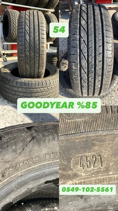 195/60R15 88V GOODYEAR (Y21) 2 ADET