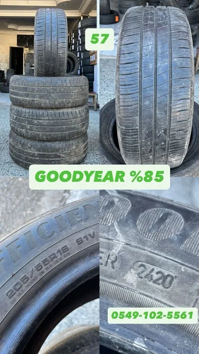 205/55R16 91V GOODYEAR (Y20) 4 ADET