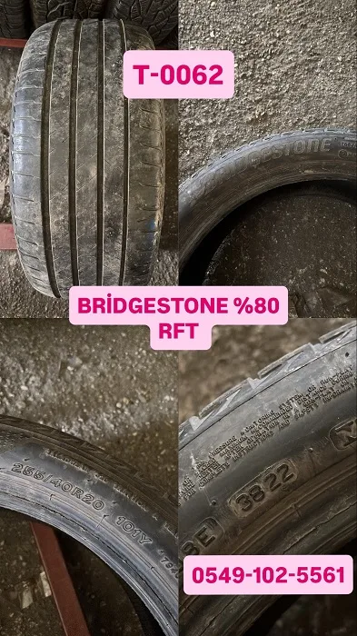 255/40R20 101Y BRİDGESTONE (Y22) 1 ADET