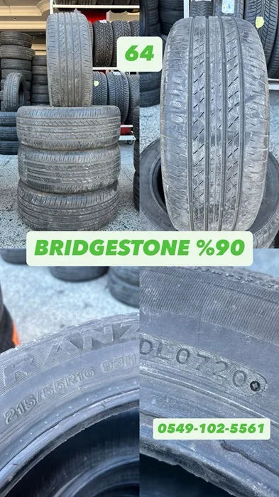 215/55R16 93H BRIDGESTONE (Y20) 4 ADET