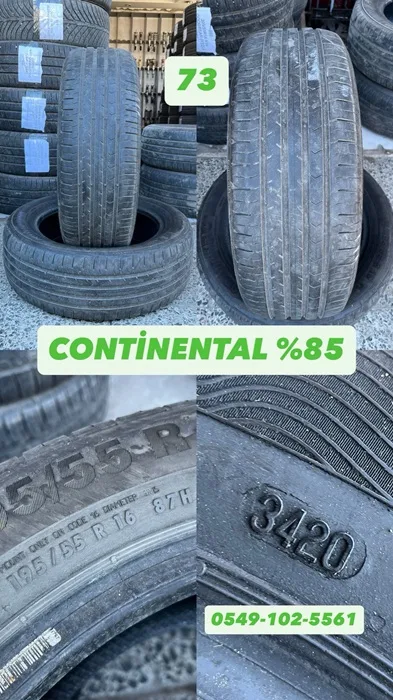 195/55R16 87H CONTİNENTAL (Y20) 2 ADET