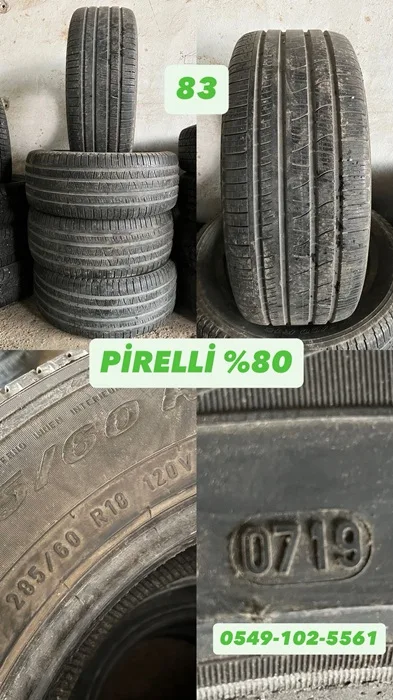 285/60R18 120V PİRELLİ (Y19) 4 ADET