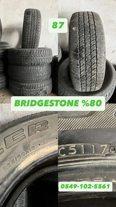 265/60R18 110H BRIDGESTONE (Y17) 4 ADET