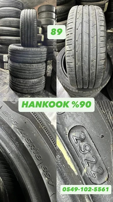 215/45R18 89V HANKOOK (Y22) 4 ADET