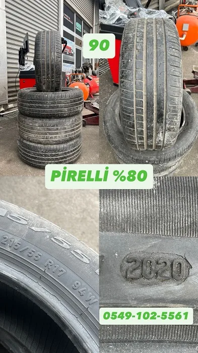 215/55R17 94W PİRELLİ (Y20) 4 ADET