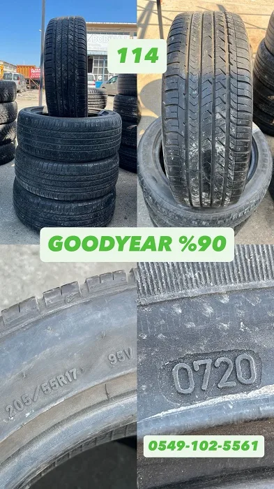 205/55R17 95V GOODYEAR (Y20) 4 ADET