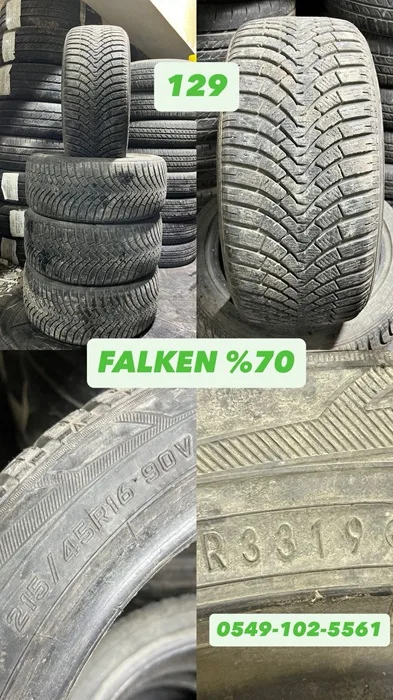 215/45R16 90V FALKEN (K19) 4 ADET