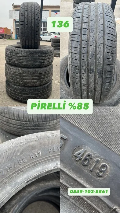 215/55R17 94W PİRELLİ (Y19) 4 ADET