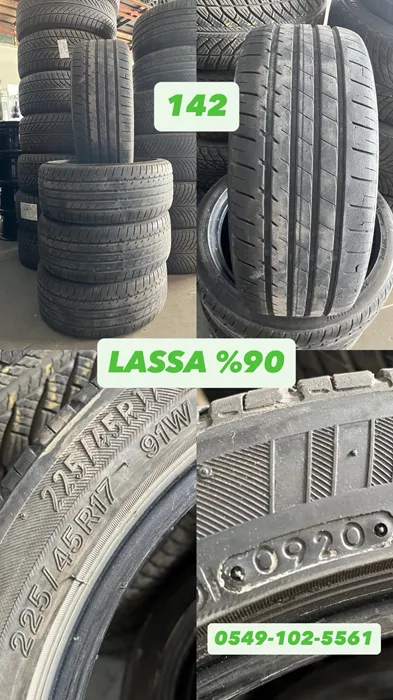 225/45R17 91W LASSA (Y20) 4 ADET
