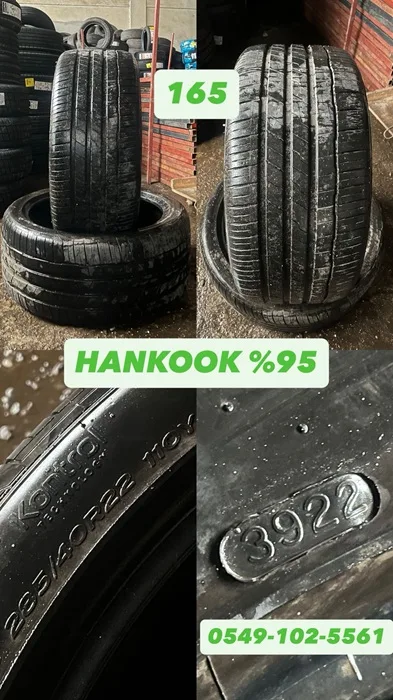 285/40R22 110Y HANKOOK (Y22) 2 ADET