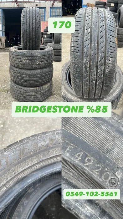 215/50R17 91V BRIDGESTONE (Y20) 4 ADET