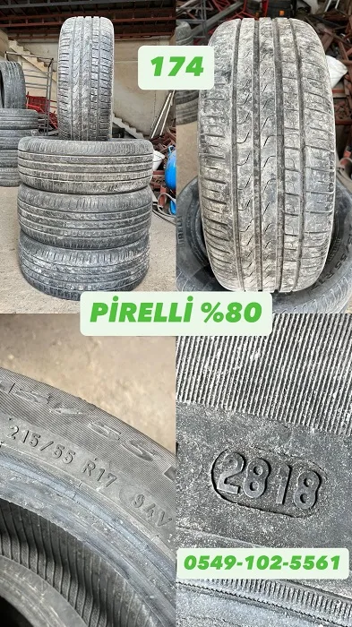 215/55R17 94V PİRELLİ (Y18) 4 ADET