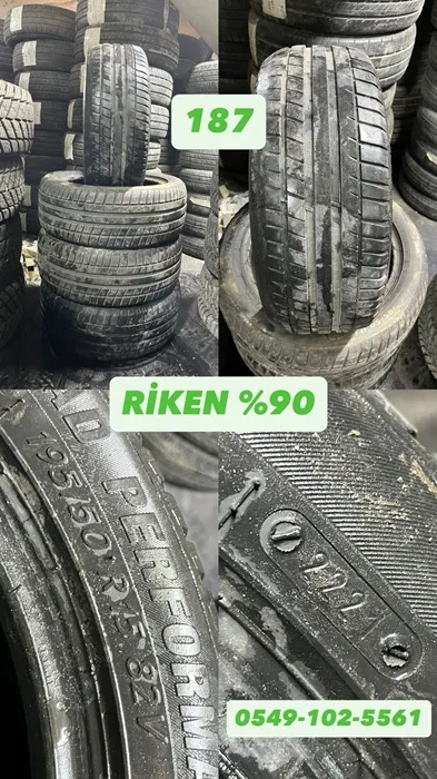 195/50R15 82V RIKEN (Y21) 4 ADET
