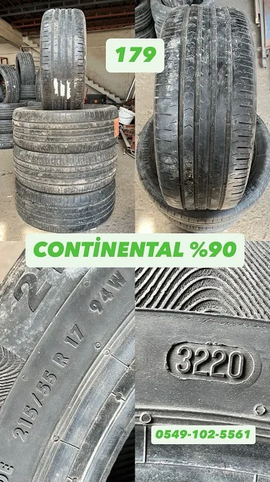 215/55R17 94W CONTİNENTAL (Y20) 4 ADET