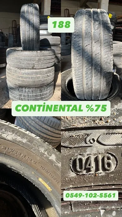 215/65R16C 109/107R CONTİNENTAL (Y16) 4 ADET