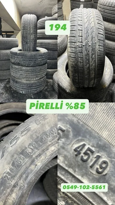 215/55R17 94W PİRELLİ (Y19) 4 ADET