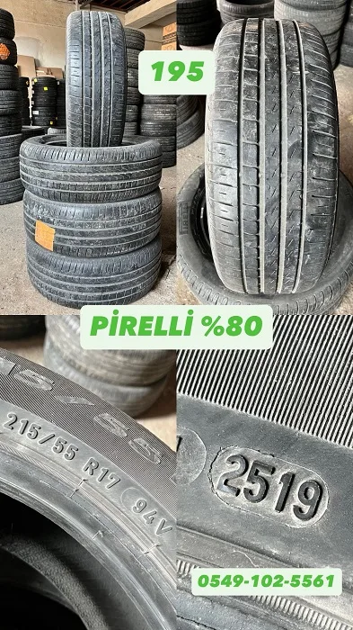 215/55R17 94V PİRELLİ (Y19) 4 ADET