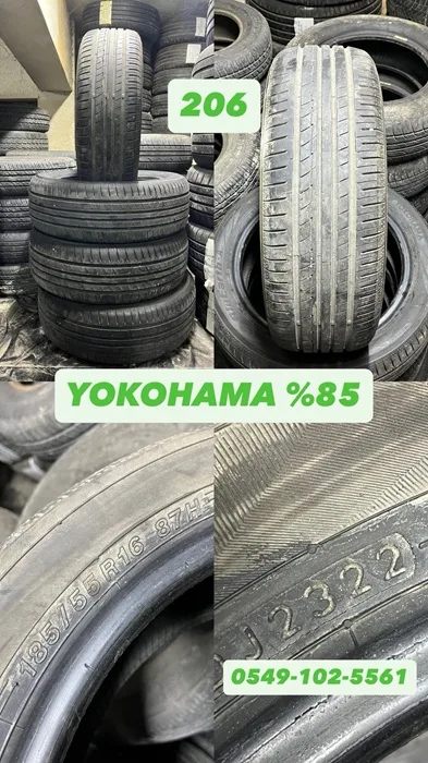 185/55R16 87H YOKOHAMA (Y22) 4 ADET
