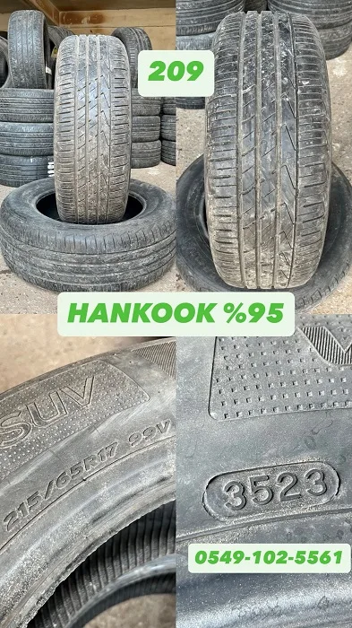 215/65R17 99V HANKOOK (Y23) 2 ADET