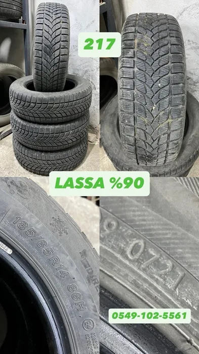 185/65R14 86H LASSA (K21) 4 ADET