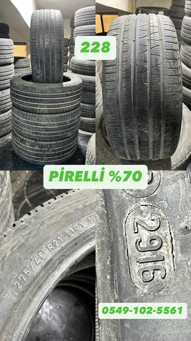275/45R21 110Y PİRELLİ (Y16) 4 ADET