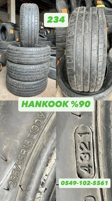 235/55R18 100V HANKOOK (Y21) 4 ADET