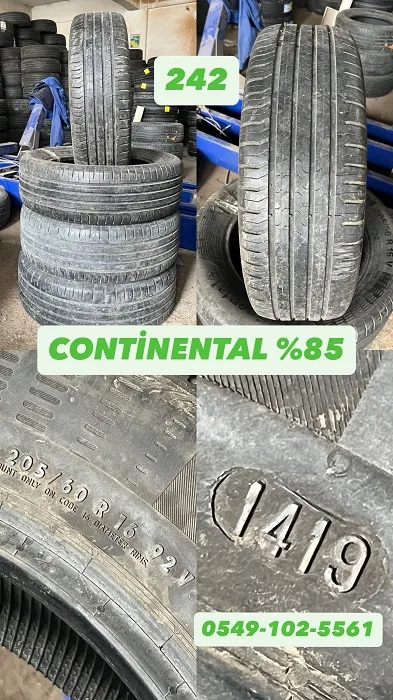 205/60R16 92V CONTİNENTAL (Y19) 4 ADET