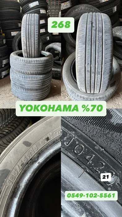 185/55R16 87H YOKOHAMA (Y21) 4 ADET