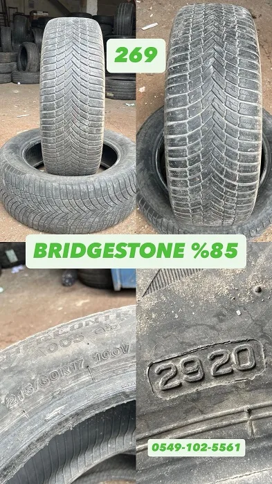 215/60R17 100V BRIDGESTONE (M20) 2 ADET