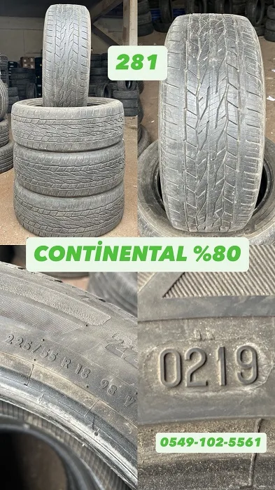 225/55R18 98V CONTİNNENTAL (Y19) 4 ADET
