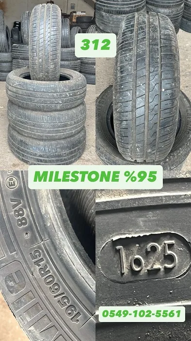 195/60R15 88V MILESTONE (Y25) 4 ADET