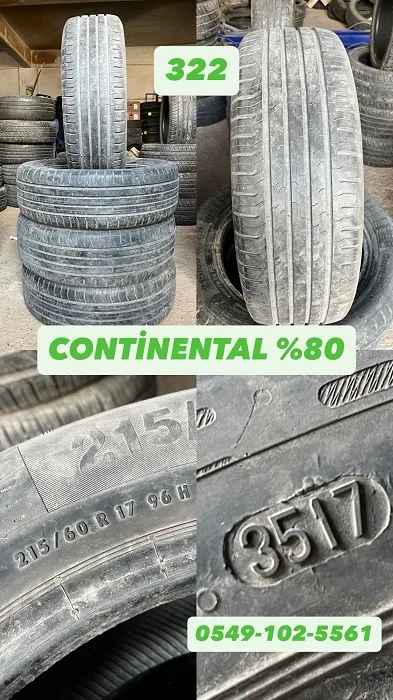 215/60R17 96H CONTİNENTAL (Y17) 4 ADET