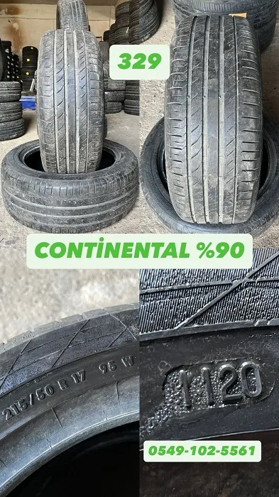 215/50R17 95W CONTİNENTAL (Y20) 2 ADET