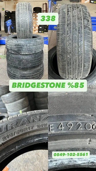 215/50R17 91V BRIDGESTONE (Y20) 4 ADET
