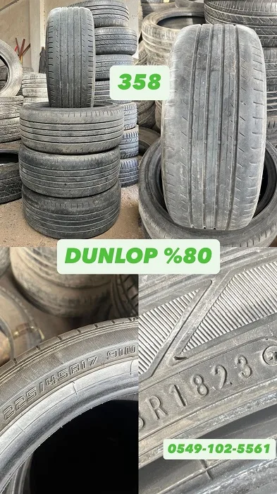 225/45R17 91W DUNLOP (Y19) 4 ADET