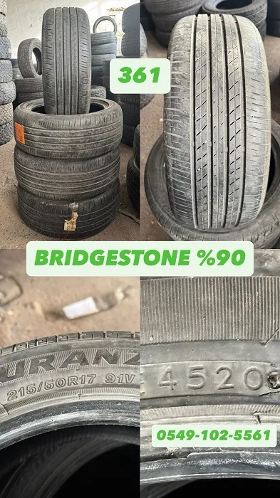 215/50R17 91V BRIDGESTONE (Y20) 4 ADET