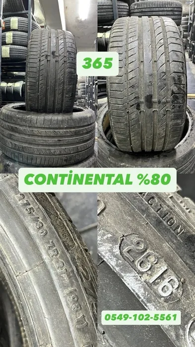 275/30R21 98Y CONTİNENTAL (Y16) 2 ADET