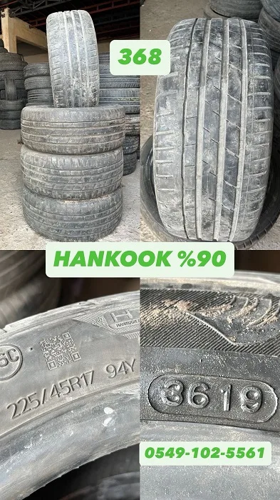 225/45R17 94Y HANKOOK (Y19) 4 ADET