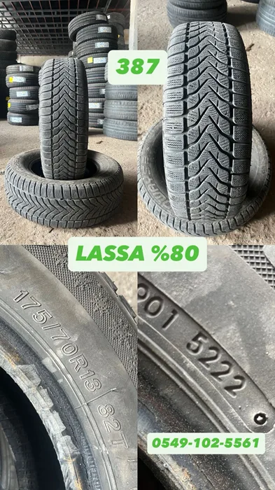 175/70R13 82T LASSA (K22) 2 ADET
