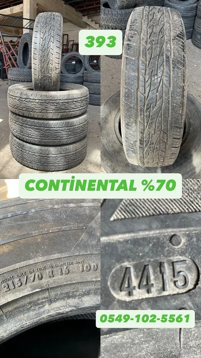 215/70R16 100V CONTİNENTAL (Y15) 4 ADET