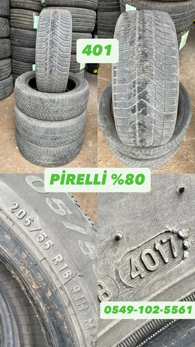 205/55R16 91H PİRELLİ (K17) 4 ADET