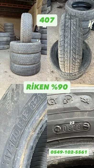175/70R13 82T RİKEN (Y23) 4 ADET