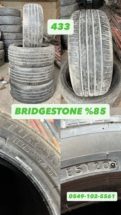 215/50R17 91V BRIDGESTONE (Y20) 4 ADET