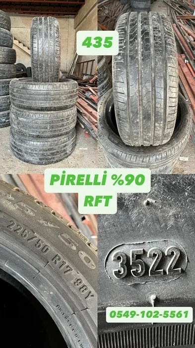 225/50R17 98Y PİRELLİ RFT (Y22) 4 ADET