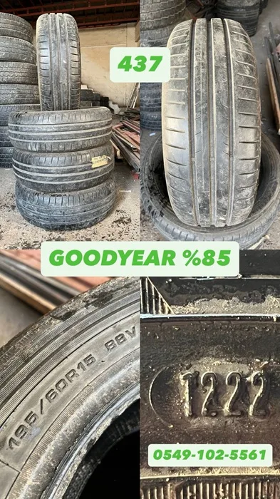 195/60R15 88V GOODYEAR (Y22) 4 ADET