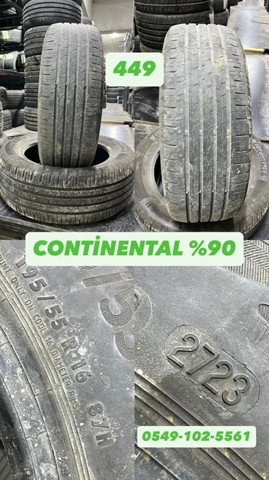 195/55R16 87H CONTİNENTAL (Y23) 2 ADET