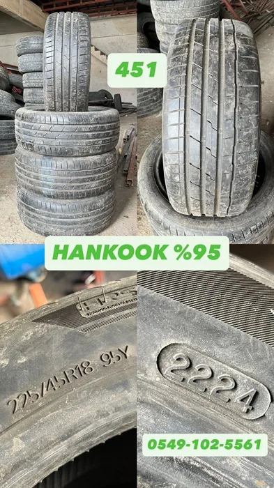 225/45R18 95Y HANKOOK RFT (Y24) 4 ADET