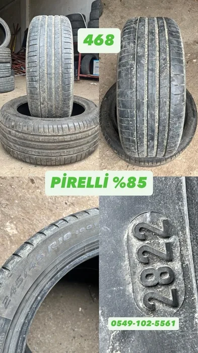 245/45R18 100Y PİRELLİ RFT (Y22) 2 ADET